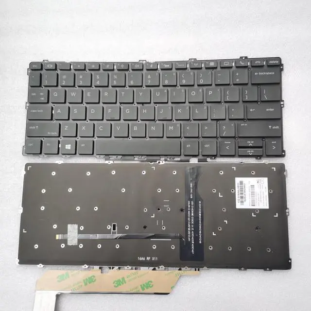 Alt view image 2 of 5 - replacement keyboard for HP EliteBook x360 1030 G2 1030 G3 G4  US with Backlit 918018-001
