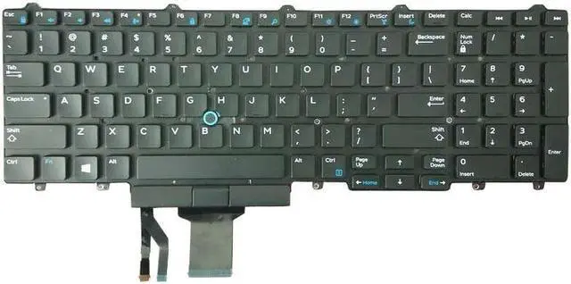 Main image of US Keyboard for Dell LatituDE E5550 E5570 Precision M3510 M7510 M7720 M7520