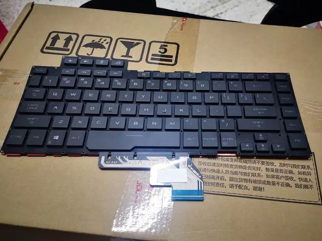 Main image of replacement keyboard for ASUS ROG GA502 GU502 GX502 GU502G GA502G GM502 RGB US with Backlit