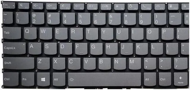 Alt view image 3 of 5 - replacement keyboard for Lenovo V15 G2-ALC V15 G2-ITL  US with Backlit  English  Black