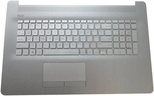 Main image of replacement keyboard for HP Pavilion 17-BY 17-CA with Palmrest  Non-Backlit  including  Touchpad L92785-001