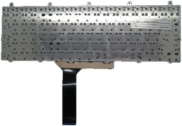 Alt view image 2 of 5 - NO Backlit US Keyboard For MSI GT60 GT70 V143422Black color2 S1N-3EUS219-SA0 16F3 English