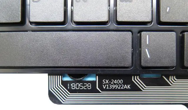 Alt view image 3 of 5 - NO Backlit US Keyboard For MSI GT60 GT70 V143422Black color2 S1N-3EUS219-SA0 16F3 English