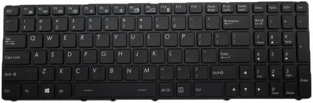 Alt view image 2 of 5 - Keyboard For Getac V111418 V0US-RO 531012840006 531012840006L2877 English