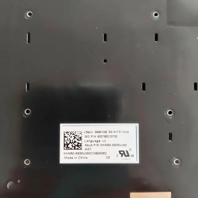 Alt view image 2 of 4 - replacement keyboard for ASUS ROG Strix Scar 17 G733ZX G733ZS G733QX G733CX QR UI  2021