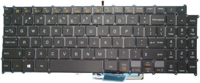 Alt view image 2 of 5 - Backlit Keyboard For 15Z970 15Z970-A.AAS7U1 15Z970-G 15Z970-T English Black