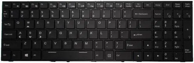 Alt view image 2 of 5 - Backlit Keyboard For CLEVO P650RS MP-13H83USJ430C 6-80-P65S0-010-1 US English