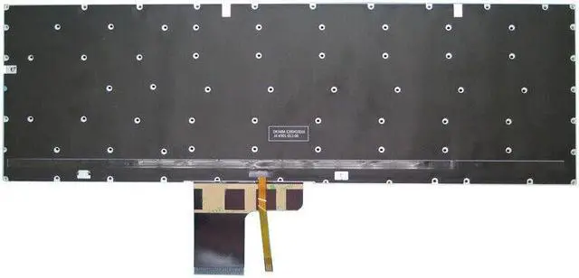 Alt view image 2 of 5 - Backlit Keyboard For ENZ K36 X36 DK348A-B US YX-K2010 English US