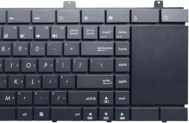 Alt view image 3 of 5 - Laptop Keyboard for ASUS A32-NX90 NX90J NX90JN NX90JQ NX90SN Black US Backlit