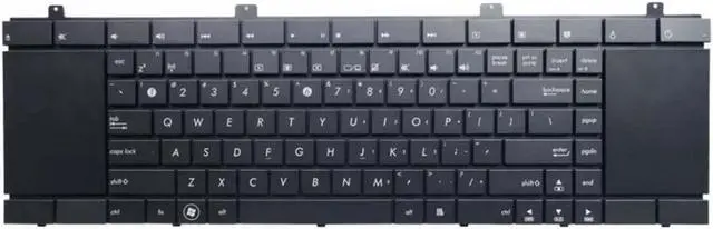 Alt view image 2 of 5 - Laptop Keyboard for ASUS A32-NX90 NX90J NX90JN NX90JQ NX90SN Black US Backlit