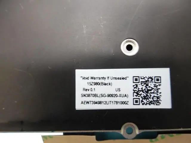 Alt view image 3 of 5 - Backlit Keyboard For 15Z980 15ZD980 SG-90920-XUA AEW73949812 English US Black