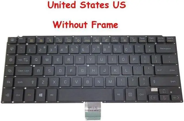 Main image of Laptop Keyboard For U460 UD460 14U530 14UD530 U46 14U53 English No Frame