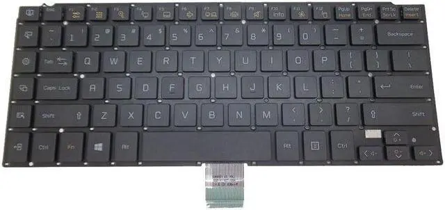 Alt view image 3 of 5 - Laptop Keyboard For U460 UD460 14U530 14UD530 U46 14U53 English No Frame