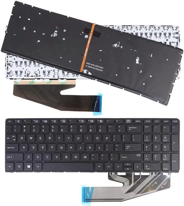 Main image of US Keyboard for HP ProBook 450 G3 455 G3 470 G3  Backlit 6037B0115101 Black