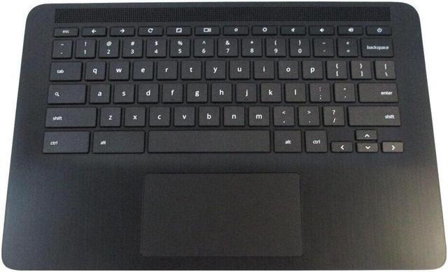 Main image of replacement keyboard for HP Chromebook 14 G7 with Palmrest   including  Touchpad M47207-001