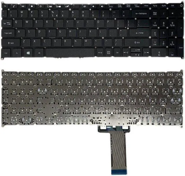 Alt view image 3 of 5 - US Keyboard for Acer Aspire 5 A515-56 Series A515-56-5820 A515-56-30G5 A515-56t