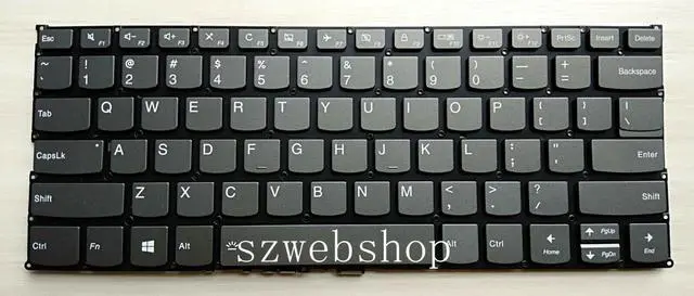 Main image of replacement keyboard for Lenovo Yoga US  backlit SN20Z38473 LCM19J PK1311S1A10