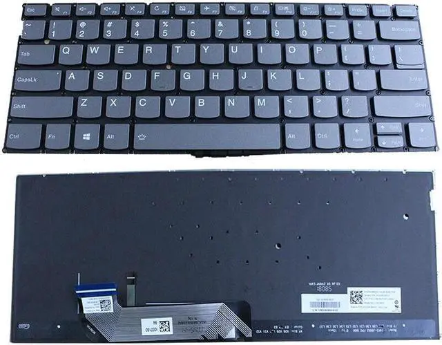 Main image of replacement keyboard for Lenovo Yoga S730-13IML S730-13IWL Ideapad 730S-13IML 730S-13IWL US