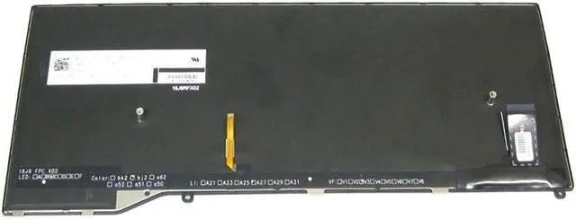 Alt view image 2 of 4 - Backlit English US Keyboard For Fujitsu LifeBook E448 E449 E548 E549 CP785918-03
