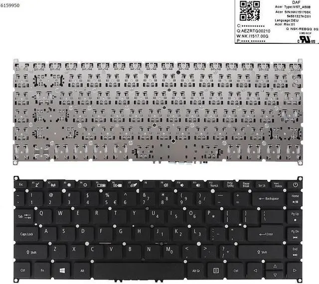 Main image of US Keyboard for ACER Aspire A314-31/32 /33/41 A514-51 A114-32 A314-21 BLACK ( )