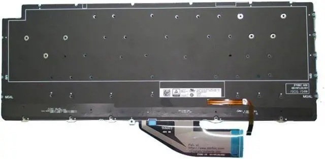 Alt view image 2 of 4 - Laptop Keyboard For DELL XPS 13 7390 9310 2-in-1 English US White color  With Backlit