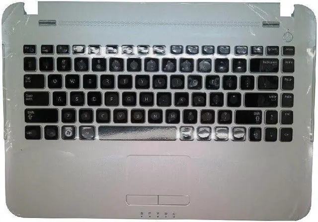 Main image of Keyboard Palmrest For Samsung X430 English US Upper Case Cover With Touchpad