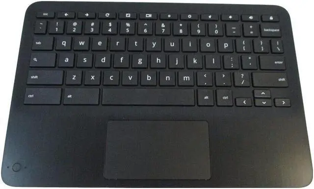 Main image of replacement keyboard for HP Chromebook 11MK G3 EE with Palmrest   including  Touchpad M49312-001