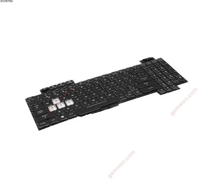 Alt view image 2 of 5 - US Keyboard for Asus GL704 GL704GM GL704GV GL704S7CM BLACK Without FRAME Backlit