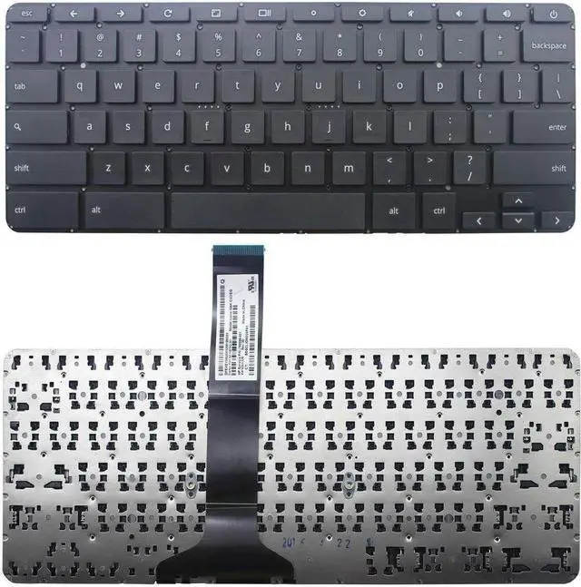 Main image of US Black Keyboard for HP Chromebook 11 G2 11 G3 11 G4 788699-001 788639-001