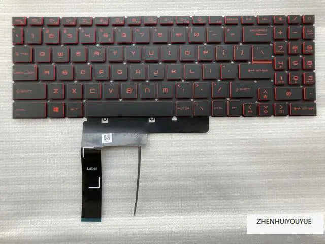Main image of replacement keyboard for msi GF66 MS-1582 GF76 GL 76 66 MS-17L1 MS-17H3