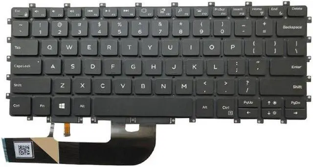 Main image of Backlit US Keyboard For DELL XPS 15 9575 2-in-1 Precision 5530 2-in-1 0HC1GN