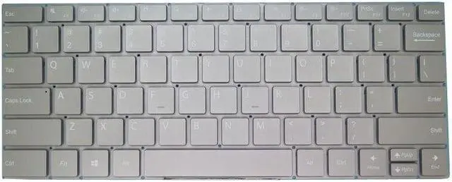 Alt view image 2 of 5 - English Keyboard For ONN Y1333W WU133W 100002434 SCDY-275-3 SCDY-275-1 Surf 13.3