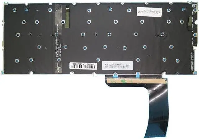 Alt view image 2 of 4 - Keyboard For Lenovo Yoga C630-13Q50 English US SN20R39267 SG-95400-XUA PD2SXB-US