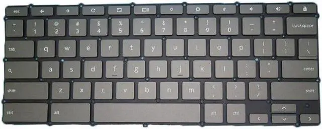 Main image of Laptop Keyboard For Lenovo FLEX 3 Chrome-11M836 English US Gray color