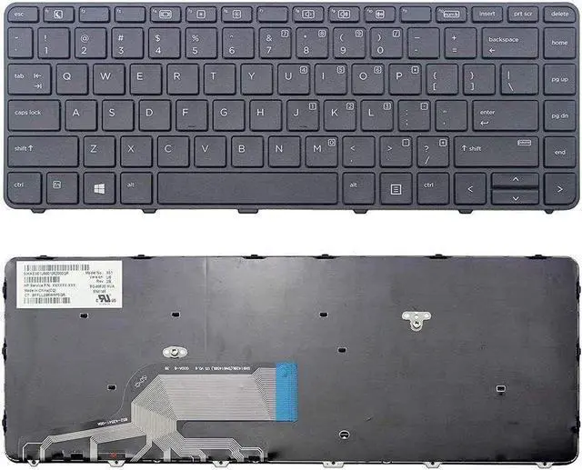 Main image of US No-Backlit Keyboard for HP 826367-001 840791-001 AEX61U00010 SG-80520-XUA