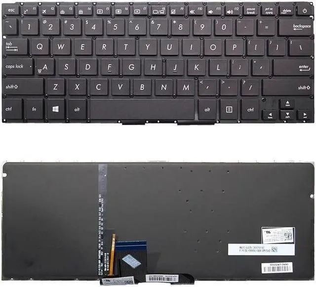 Main image of Laptop Keyboard For ASUS U4000UQ U4000UA U4000UAK United States US With Backlit