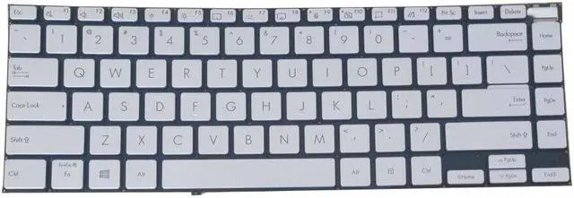 Main image of Laptop US Silver color Keyboard For ASUS Zenbook 14X OLED UX5400 UX5400EG UX5400EA