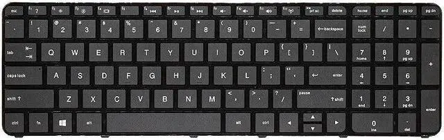 Main image of US Keyboard for HP PN: 696284-001 AEU36U00210 2B-06401Q110 MP-12G63US-920