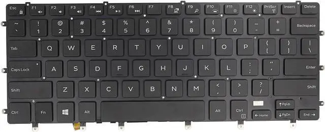 Main image of US Backlit Keyboard for Dell XPS 15 7590 Precision 5540 M5540