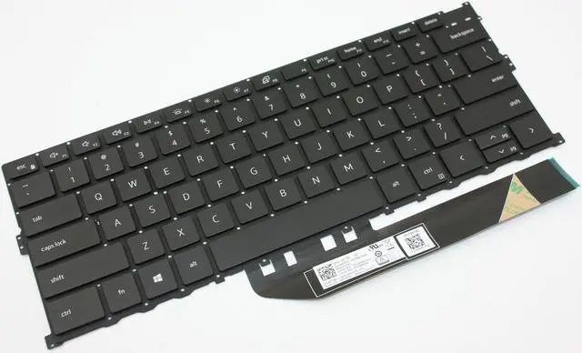 Main image of US Backlit Keyboard for Dell XPS 13-9300 9310 P/N:0Y78C 00Y78C