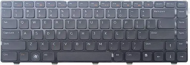 Main image of US Black Keyboard for Dell 0T5M02 MP-10K63US-442 MP-10K63U4-442 MP-10K63US-920
