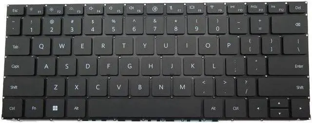 Main image of Laptop Keyboard For HUAWEI Matebook X Pro 2022 Morgan-W7611T Backlit English US