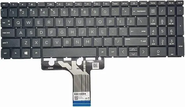 Alt view image 2 of 5 - US backlit keyboard for HP 17-CP 17Z-CP000 17-CP000117-CP0007CA 17-CP0076NR