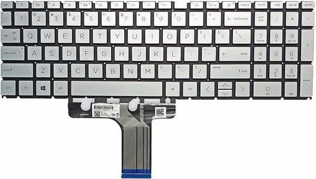 Alt view image 3 of 5 - US backlit keyboard for HP 17-CP 17Z-CP000 17-CP000117-CP0007CA 17-CP0076NR