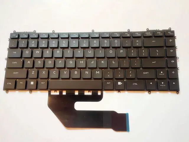 Main image of replacement keyboard for Dell ALIENWARE x15 R1 R2  Color backlight