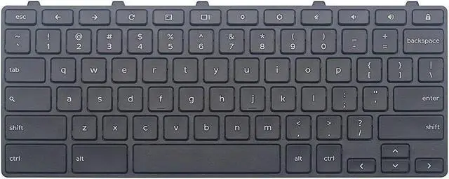 Main image of US Black Keyboard for Dell Chromebook 11 3181 11-3181 3189 3180 P26T P26T002