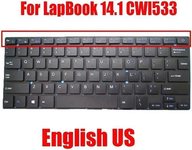 Main image of Laptop Replacement Keyboard For Chuwi 14.1 CWI533 LapBook 14.1 CWI533 English US