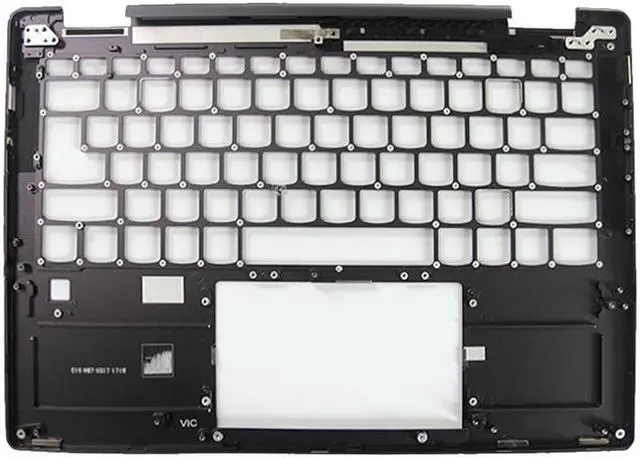 Alt view image 2 of 4 - replacement keyboard for lenovo Yoga 7 14IAL7 Yoga 7 14ARB7 C cover  bezel gray