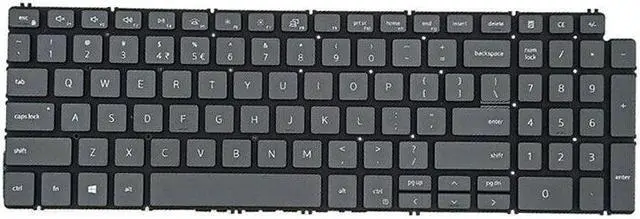 Main image of Backlit US Keyboard For DELL Inspiron 7500 7501 7506 7590 7591 7706 7791 2-in-1