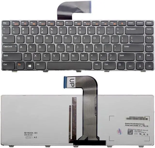 Alt view image 2 of 5 - US Black Keyboard for Dell  X38K3 0X38K3 90.4IC07.S01 T5M02 AER01U00010